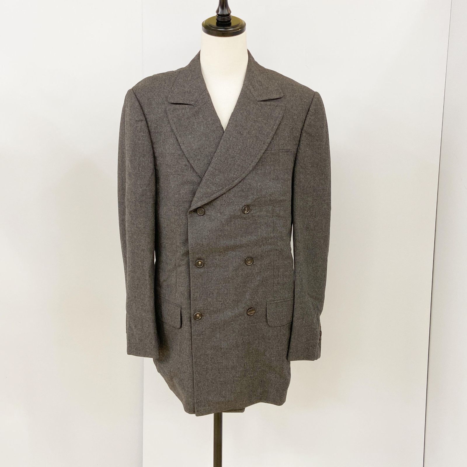 美品 GUCCI グッチ コート メンズ 52 XLサイズ相当 グレー - メルカリ