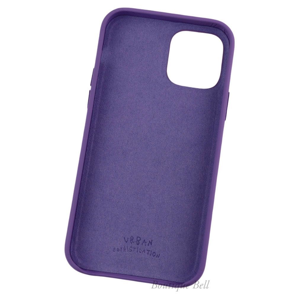 【アーバンソフィスティケーション】iPhone12/12Proケース 紫 新品】Urban Sophistication (アーバンソフィスティケーション
