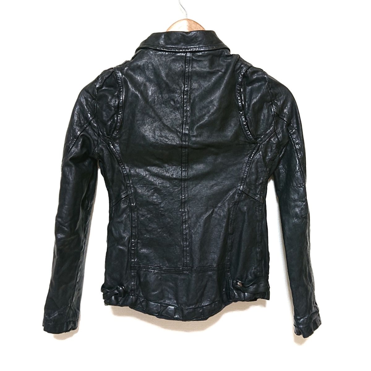 美品 ジョルジオブラットレザージャケット38