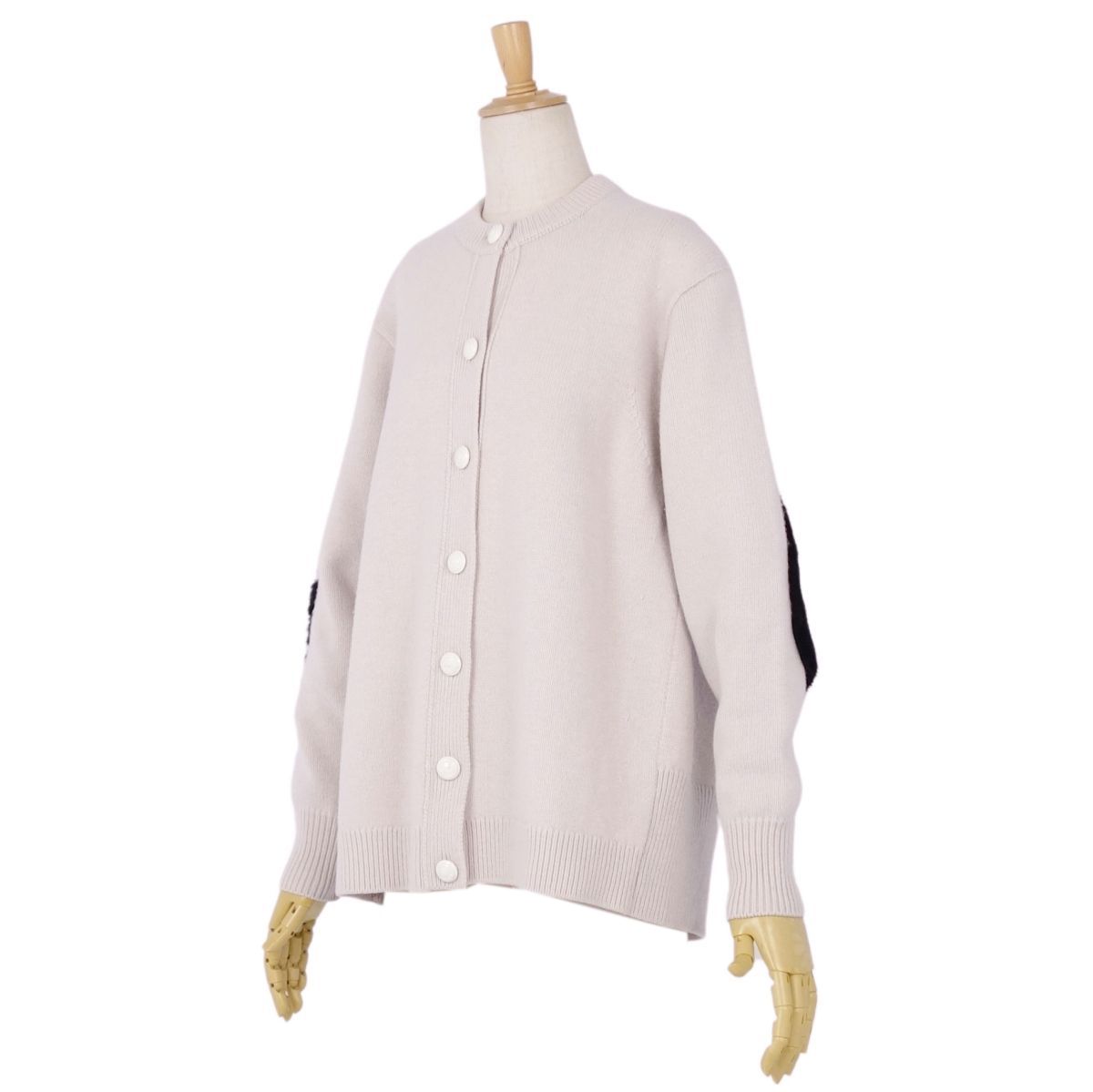 極美品 ドゥロワー DRAWER カーディガン ニット ウール カシミヤ