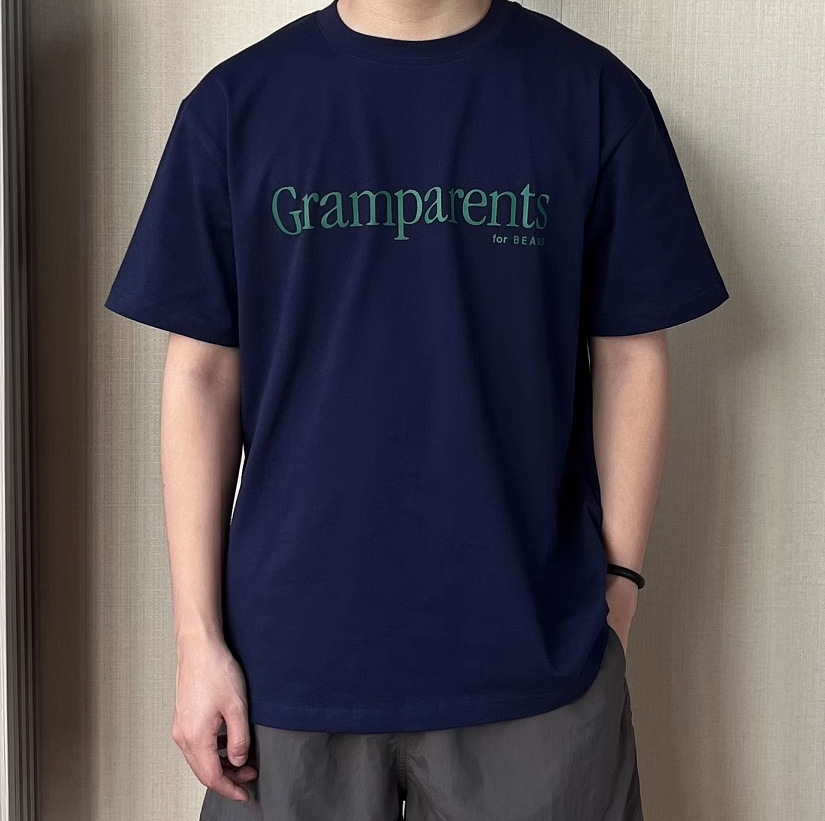 新品★Gramparents x Beams コラボ LOGO tee 【サイズ】S~XXL