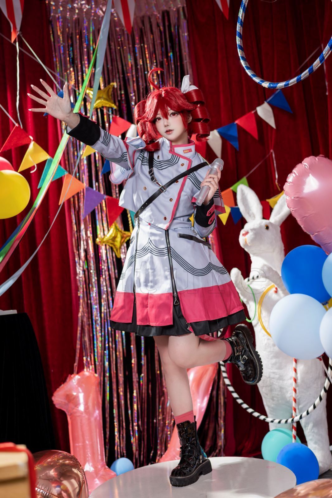 重音テト コスプレ ウィッグ付き 嘘の歌? コスプレ衣装 大人用