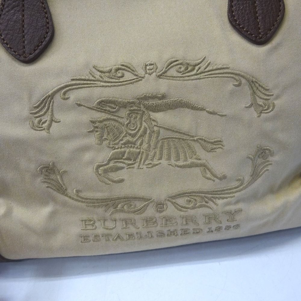 Ft590491 バーバリー トートバッグ ロゴ レディース BURBERRY中古  