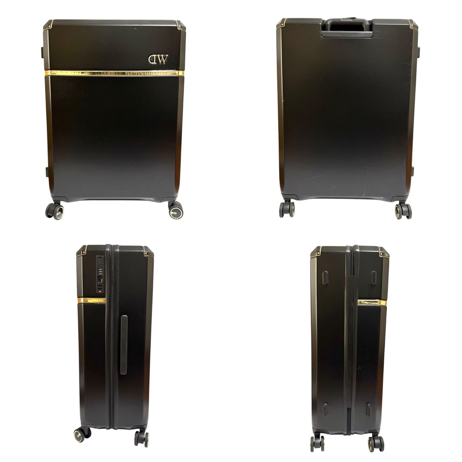 ダニエルウェリントン Daniel Wellington スーツケース 93L ブラック