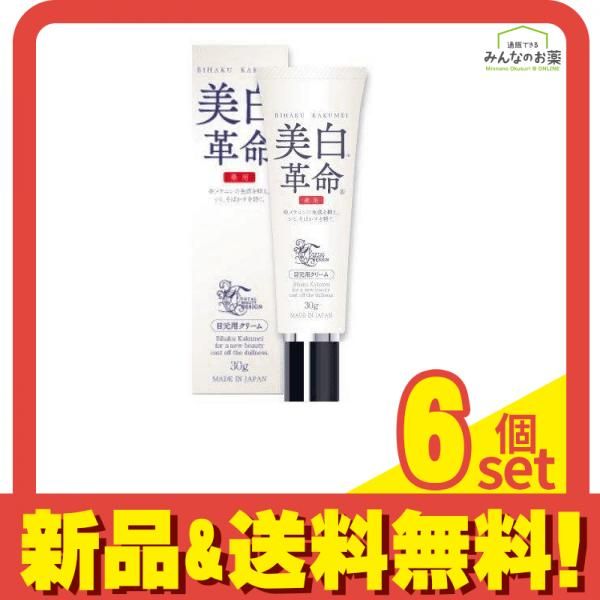 薬用 美白革命 目元用クリーム 30g 6個セット まとめ売り