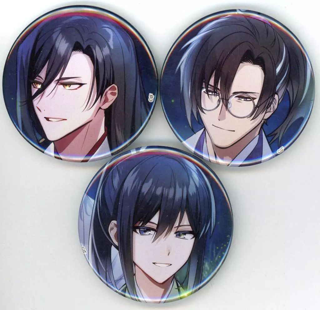 中古】バッジ・ピンズ [単品] 石谷虎之助＆山瀬大蔵＆秋月栄次郎