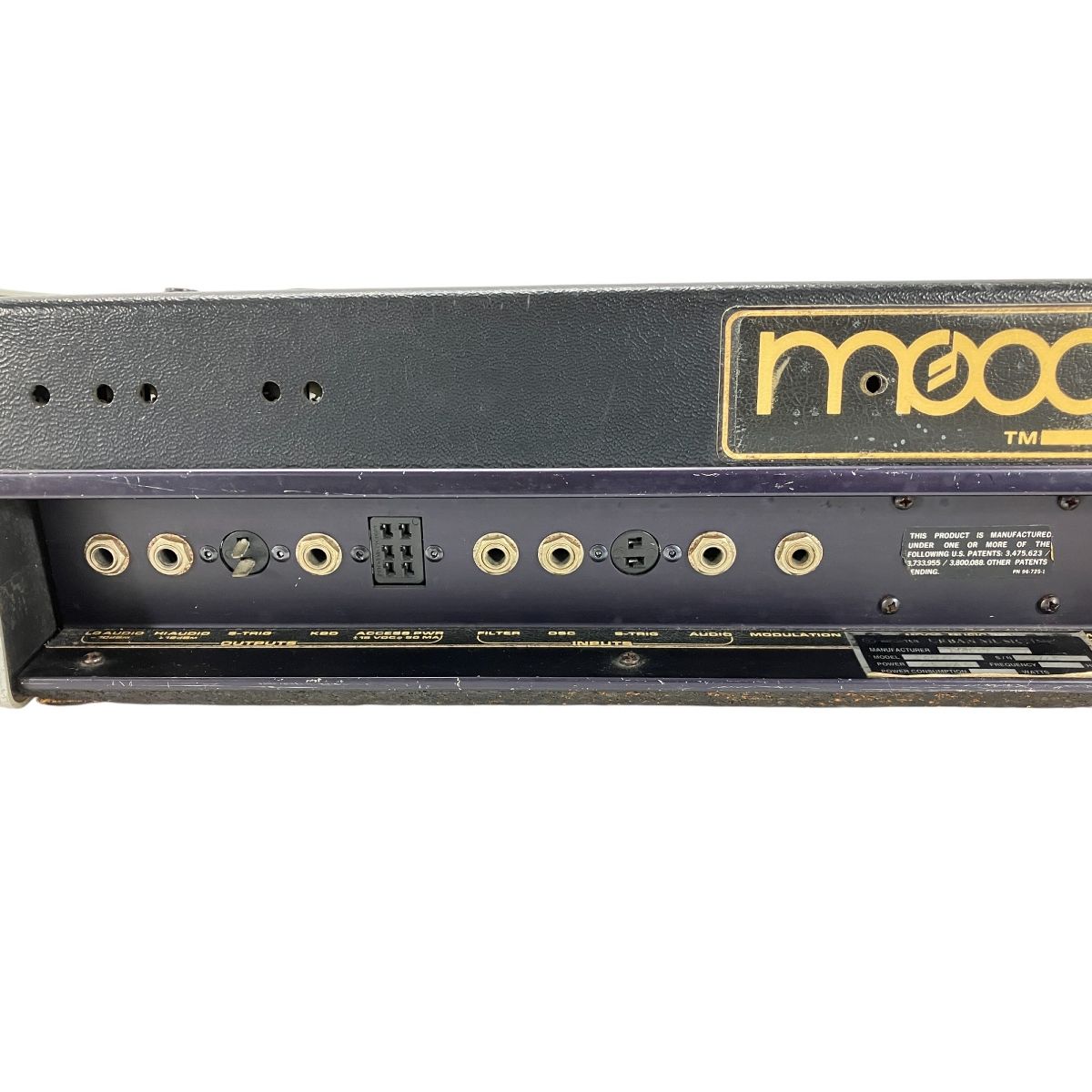 moog micromoog synthesizer MODEL 2090 MADE IN U.S.A マイクロ