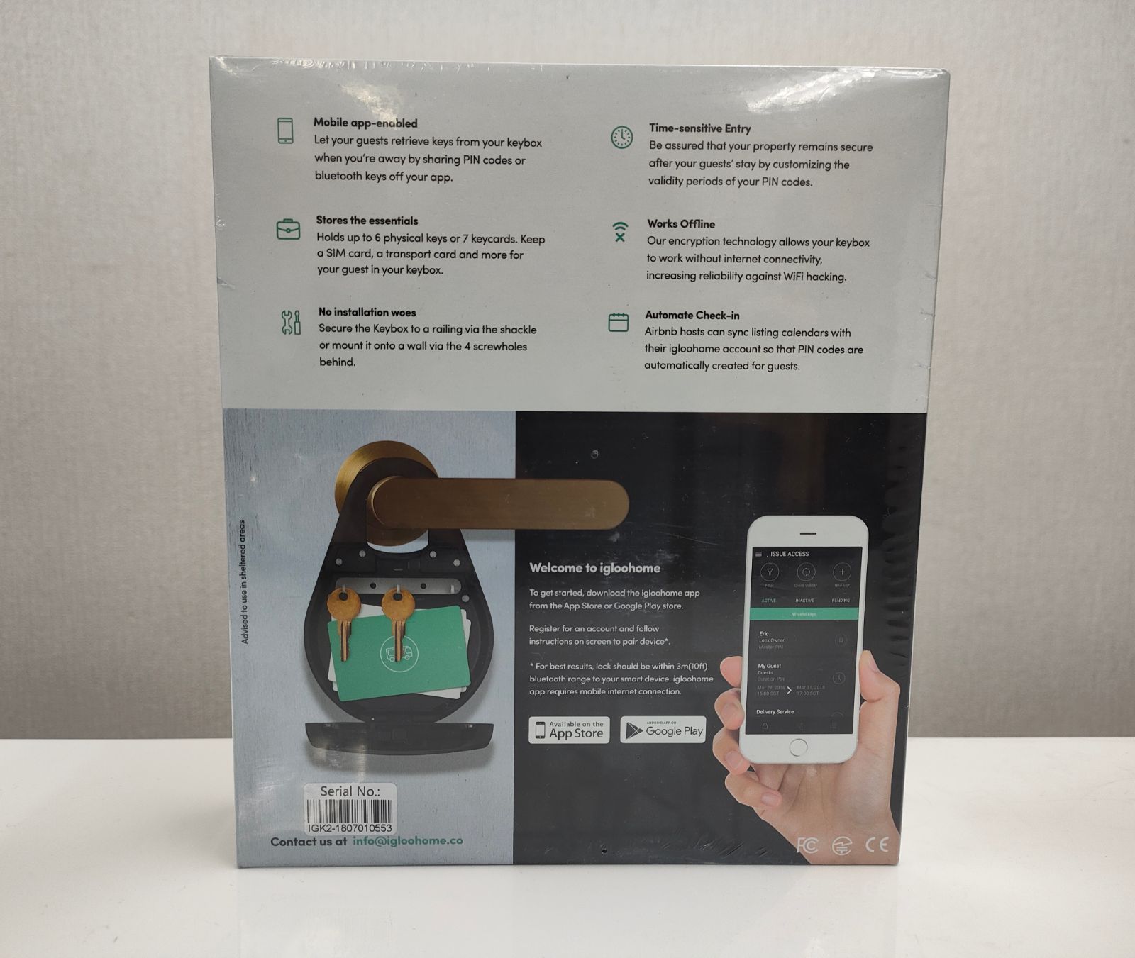 ◇Smart Keybox igloohome スマートキーボックス - メルカリ