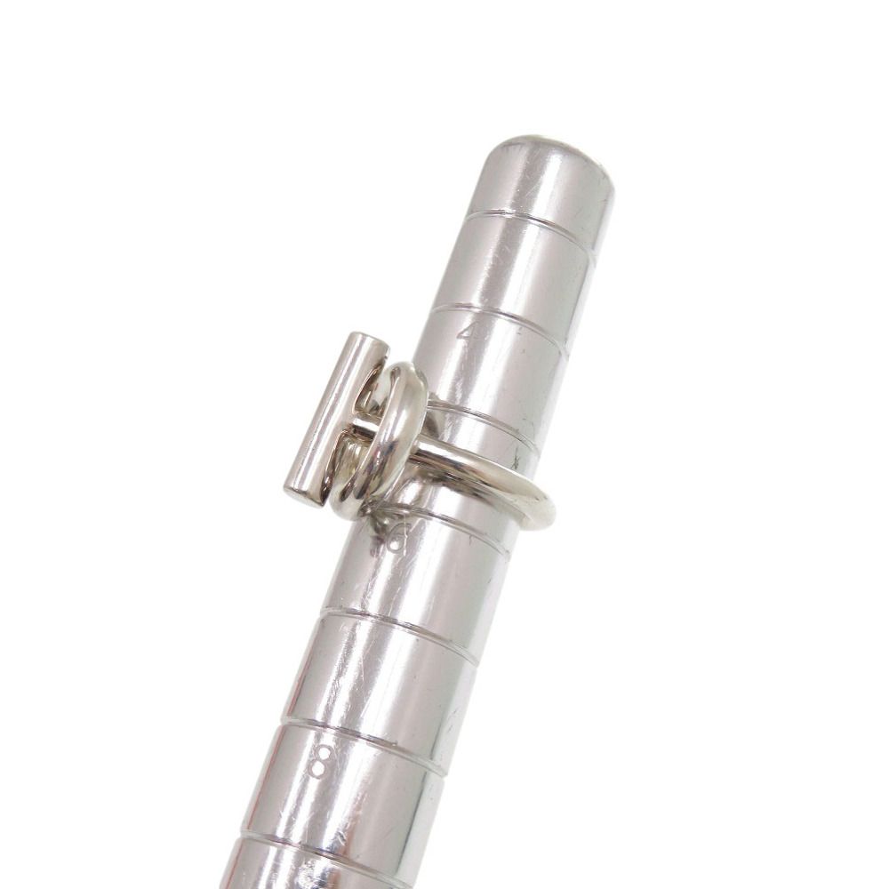 美品 エルメス エシャぺ シルバー925 #48 約5.5号 指輪 リング 1387  