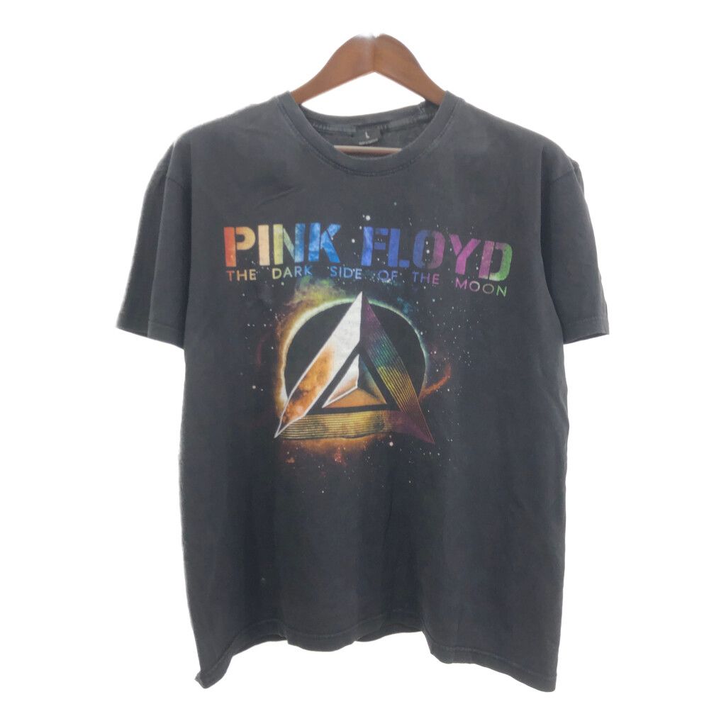 PINK FLOYD ピンク フロイド 半袖Ｔシャツ バンドT ブラック (メンズ L) 中古 古着 Q5723