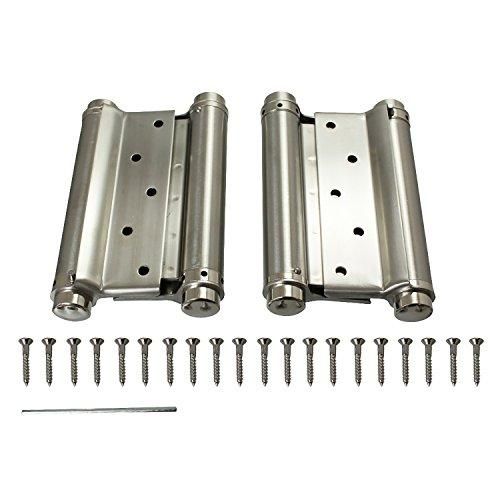 5営業日で発送 ハイロジック PENステンレス自由丁番 両開 127mm 1組入
