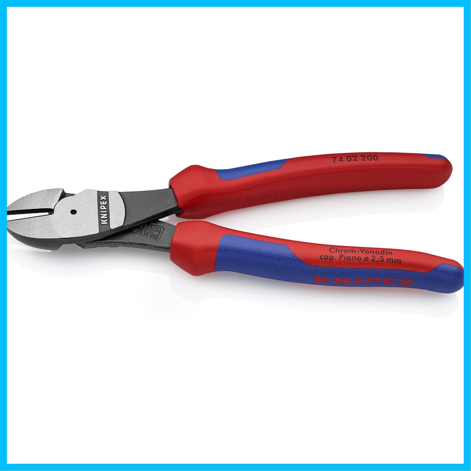 クニペックス KNIPEX 強力型斜ニッパー(硬線用)-