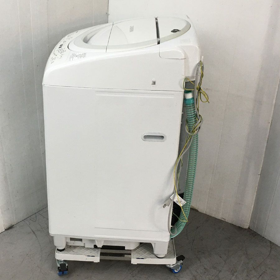 【ジャンク】TOSHIBA ZABOON AW-8V9 2021年式 洗濯乾燥機 地域限定商品 東芝 TOSHIBA タテ型洗濯乾燥機 ZABOON(ザブーン