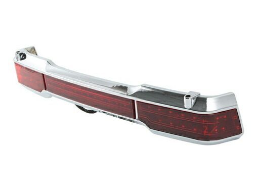 ハーレー ツアーパック LEDテールライト クローム 97-2008年 ツーリング FLHX FLHTC FLTR FLHR CVO Harley Davidson