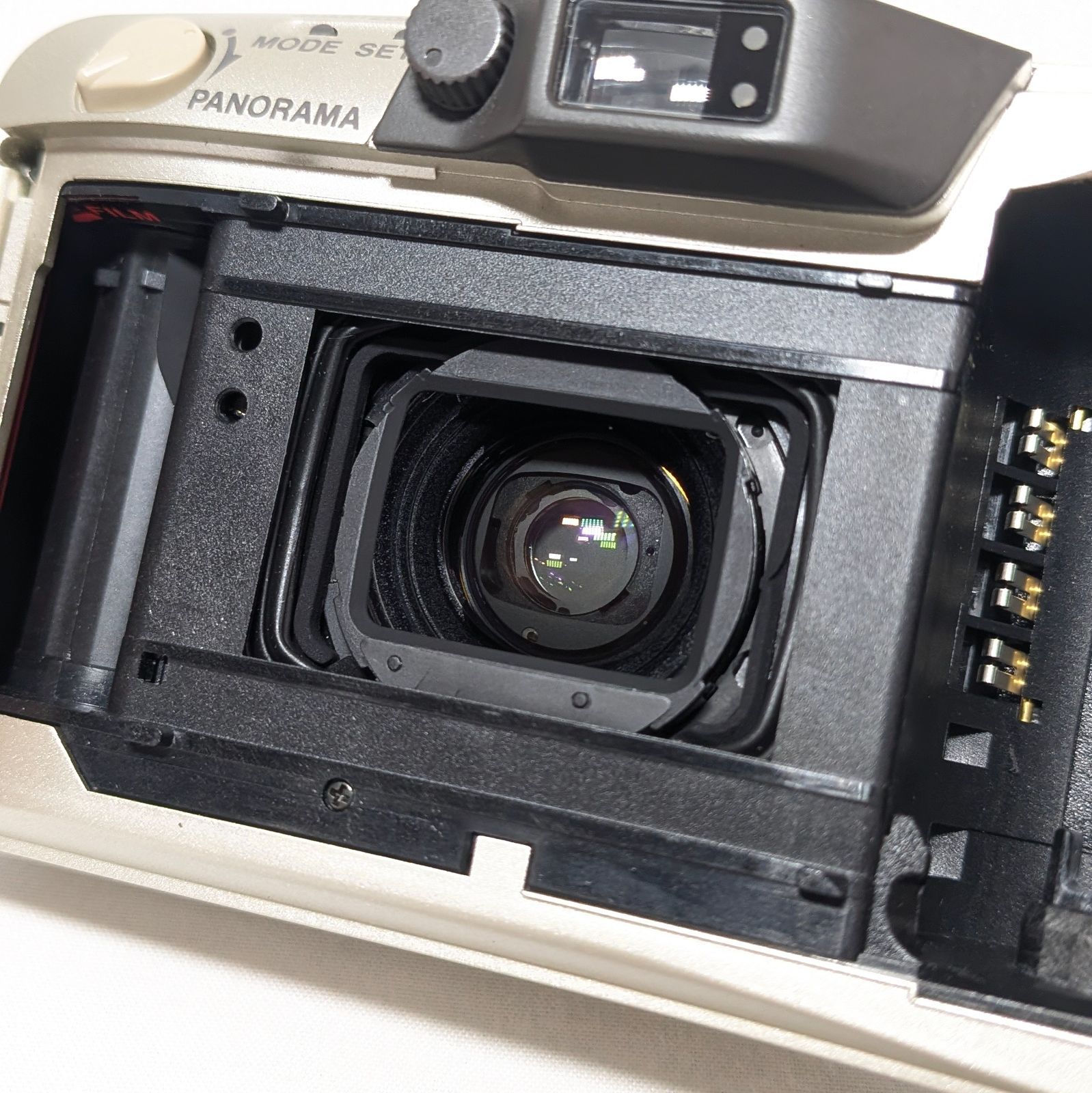 OLYMPUS μ ZOOM 130 コンパクトカメラ中古 オリンパス OLYMPUS μ ZOOM 130 シャンパンゴールド フィルム