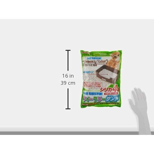 ボンビアルコン Bonbi 猫砂 ウィークリーサンド シリカ 4L WWW_GEBZETESISAT_COM_TR