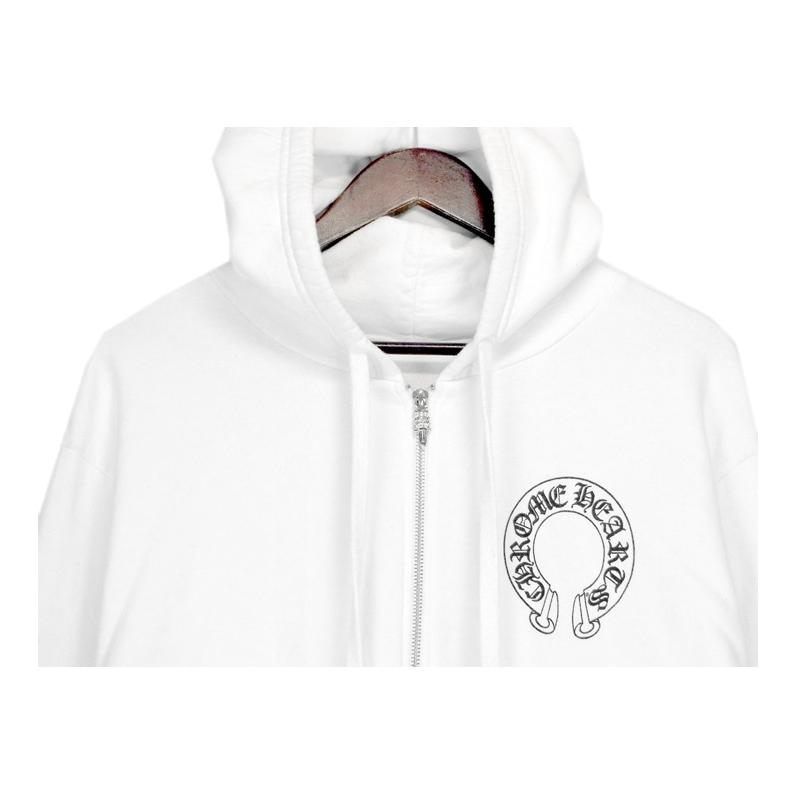 クロムハーツ 東京限定 バックホースシュー ジップアップパーカー