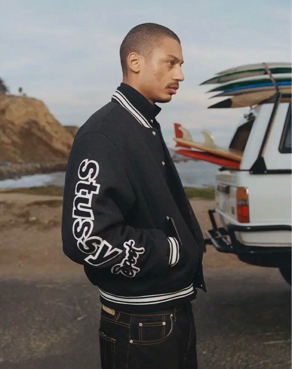 STUSSY(ステューシー) コンペ バーシティ ジャケット S サイズ
