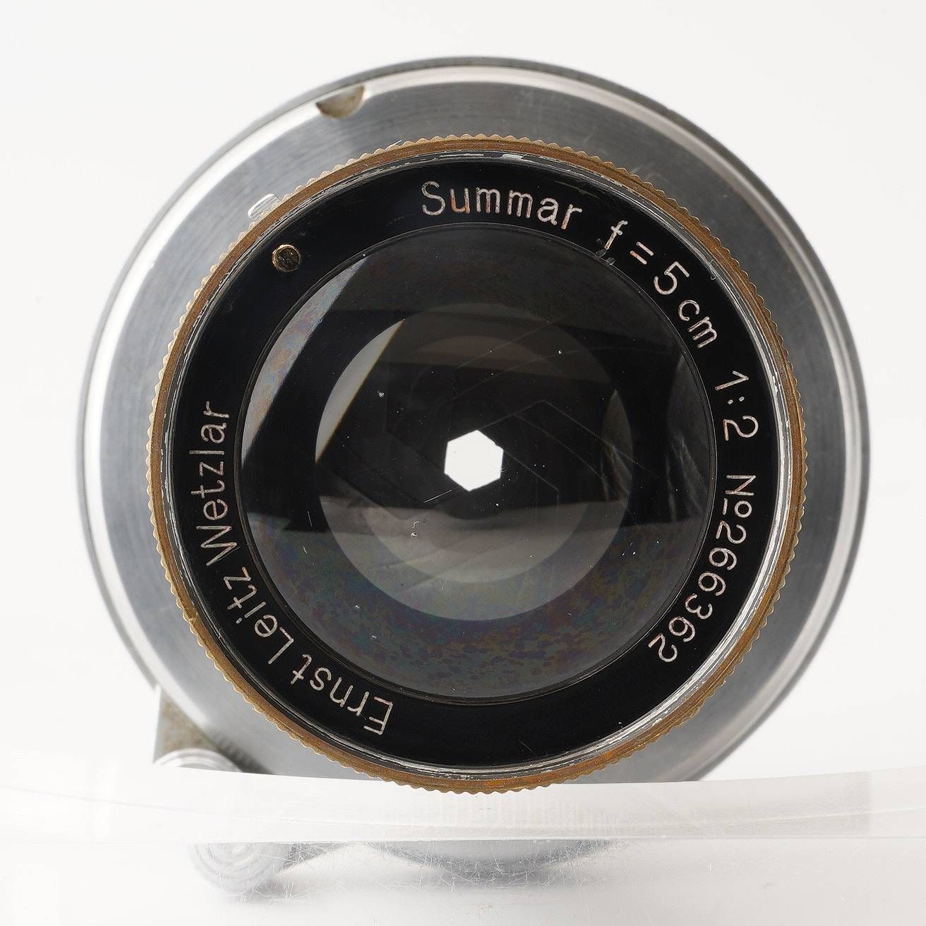 ライカ Leica Ernst Leitz Wetzlar Summar ズマール 5cm 50mm F2