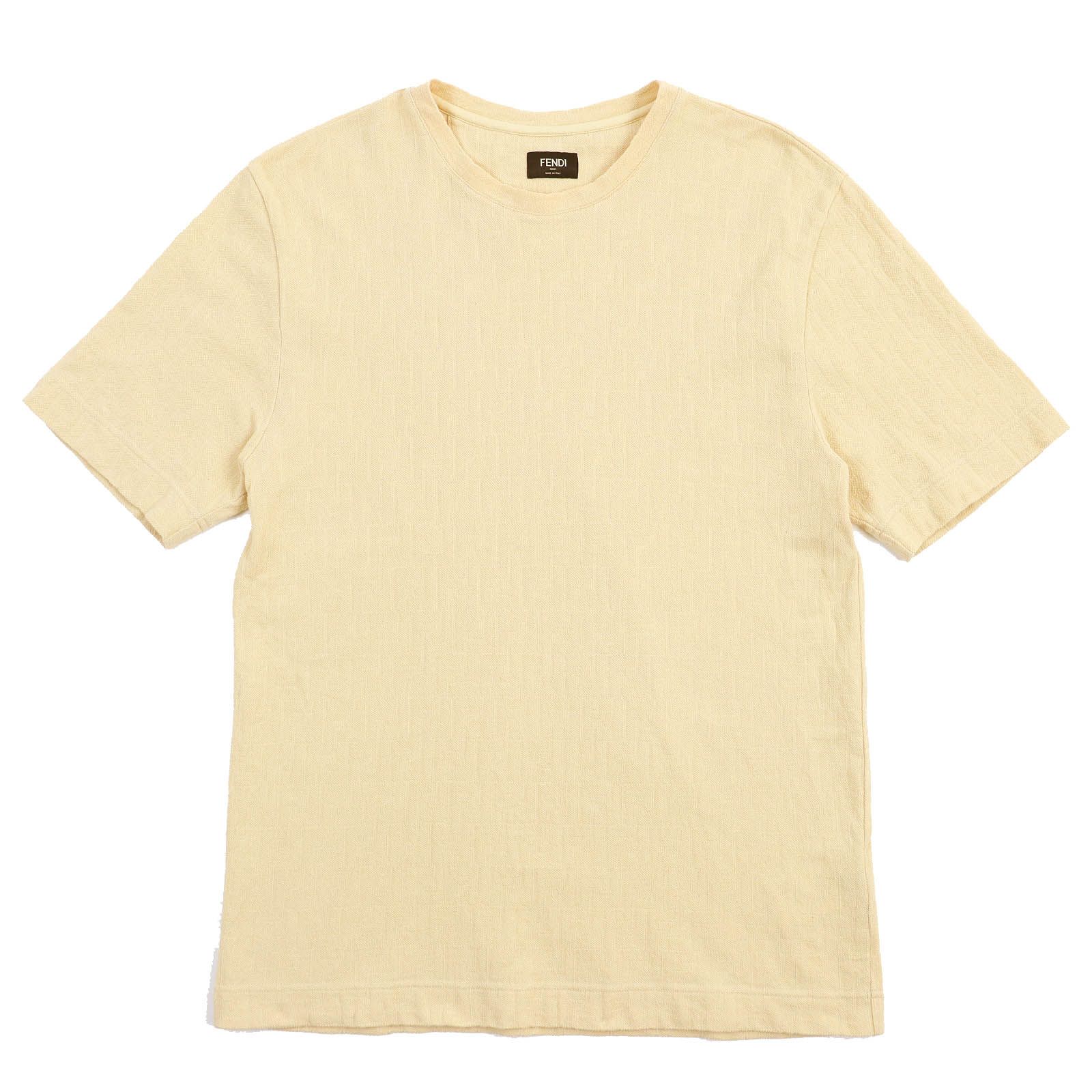 美品△FENDI フェンディ 2022年製 FY0936 コットン100％ FFロゴ ズッカ 