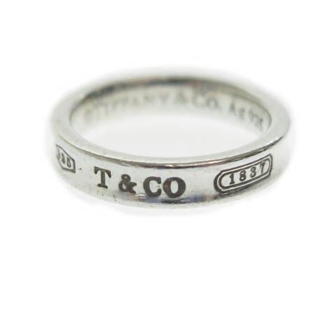 ティファニー TIFFANY - CO. 1837 ナロー リング 指輪 SILVER 925 シルバー ブランド古着ベクトル AA ▲ 250519