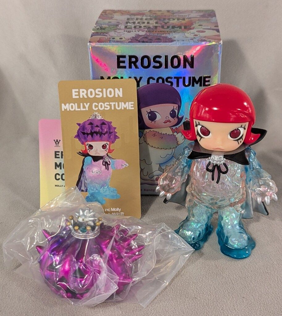 EROSION MOLLY COSTUME inc Molly 未開封 Pop Mart x InstincToy Erosion Molly Costume Inc Molly