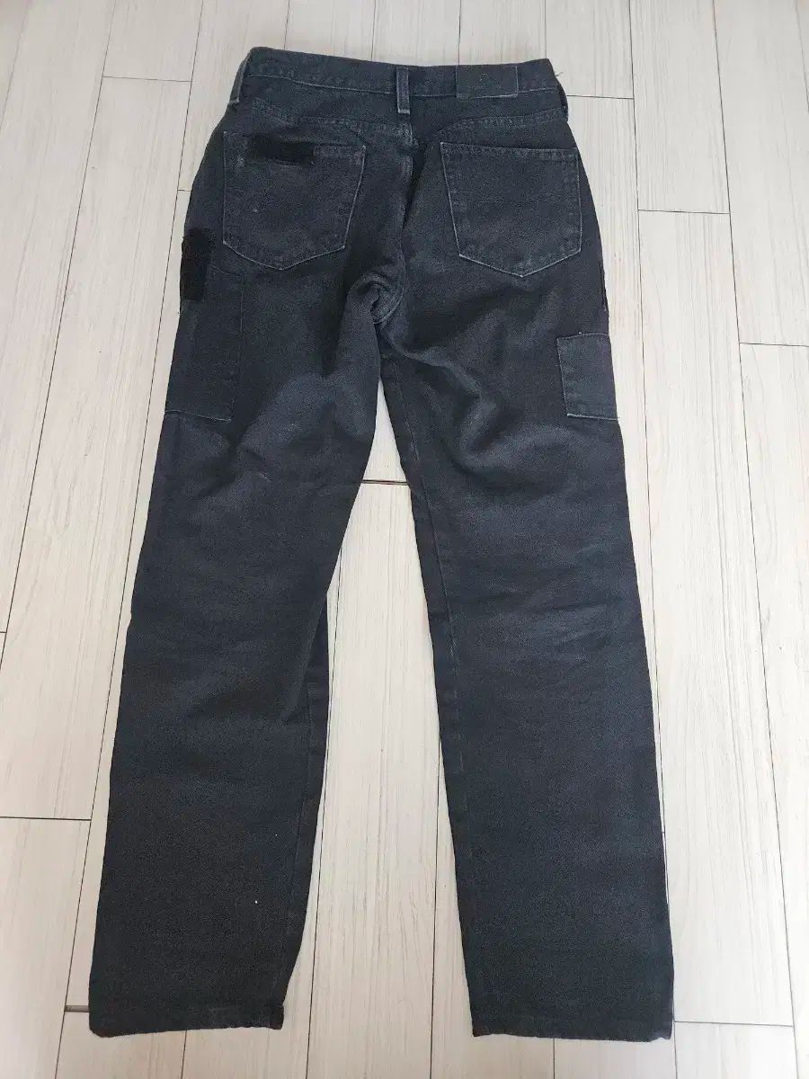 ポロ ラルフローレン パッチワーク ブラック デニム パンツ 27-28