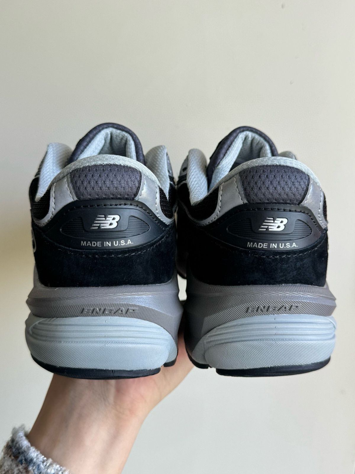 新品未使用 ニューバランス New Balance 990V6 ブラック／グレー