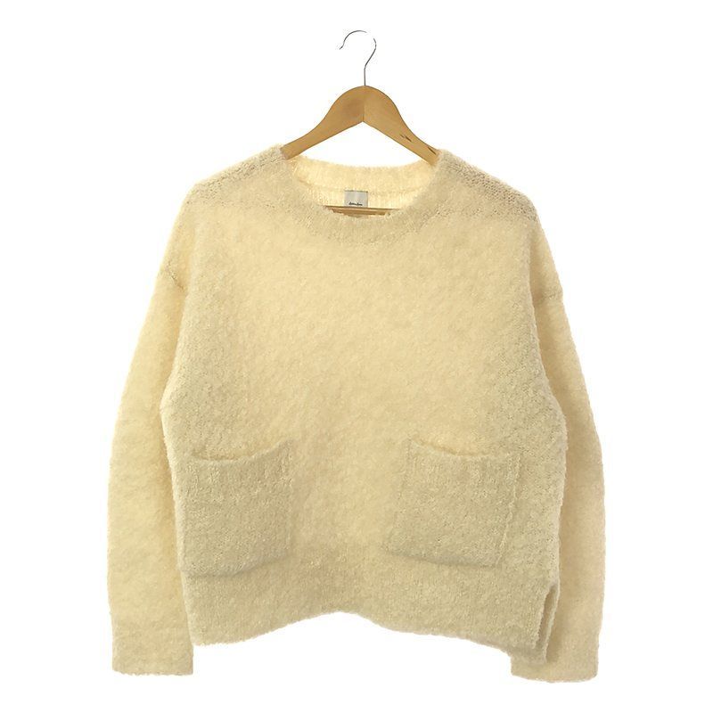 【美品】  Spick and Span / スピックアンドスパン | 2022AW | リングヤーンクルーネックプルオーバー ニット | F | グレー | レディース Spick & Span（スピックアンドスパン）の「リングヤーンクルーネック
