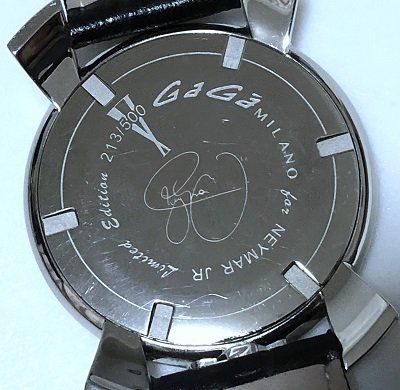 ○GaGa MILANO ガガミラノ 腕時計/am-A-209-5573-15.6/動作確認済み 
