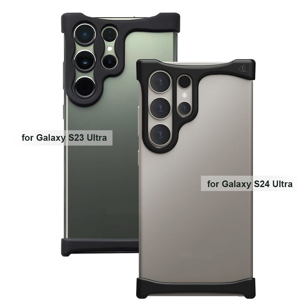 Arc アーク Galaxy S24 Ultra Galaxy S23 Ultra アルミ マットブラック 最高クラス強度のアルミ7075 AC26927S24U AC26102S23