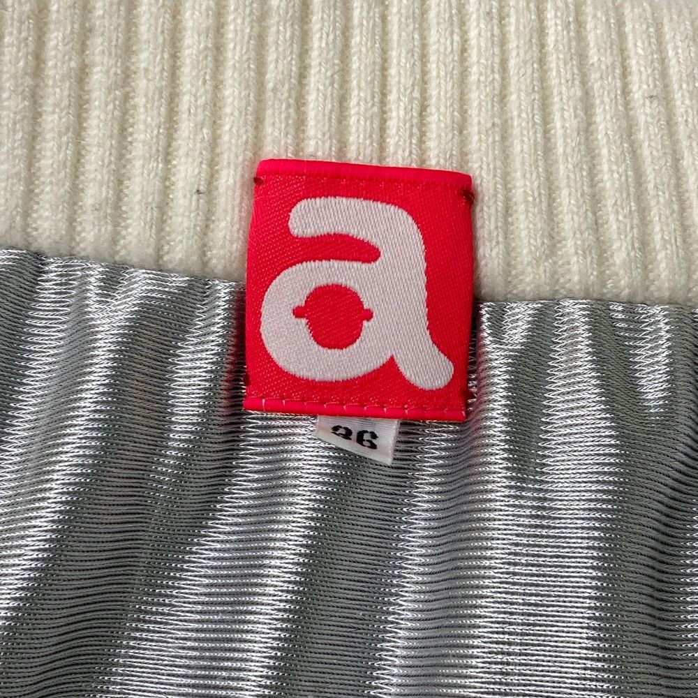サイズ：36 ARCHIVIO アルチビオ 蓄熱裏地付 ニットスカート