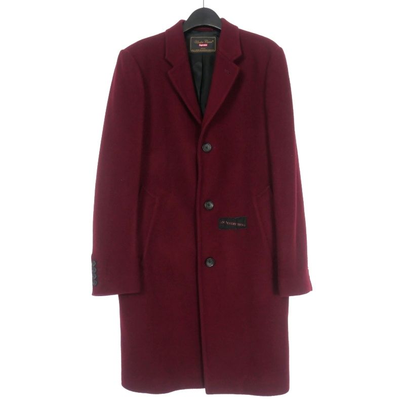 シュプリーム SUPREME × UNDERCOVER 16AW Wool Overcoat チェスター