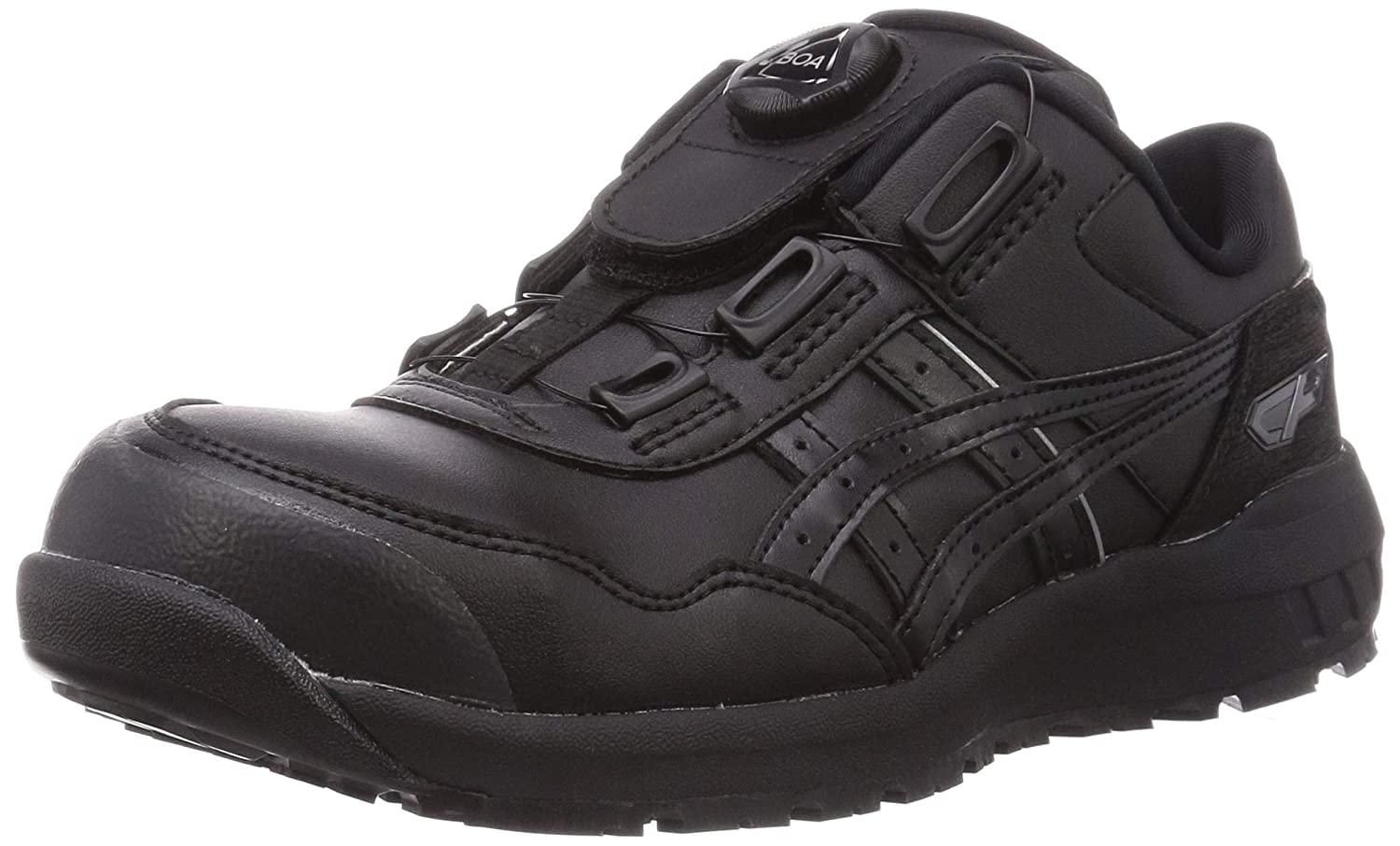 2営業日で発送 ASICS アシックス アシックス ワーキング 安全靴 作業靴 ウィンジョブ CP306 Boa JSAA A種先芯 耐滑ソール fuzeGEL搭載 ブラック ブラック 29.0