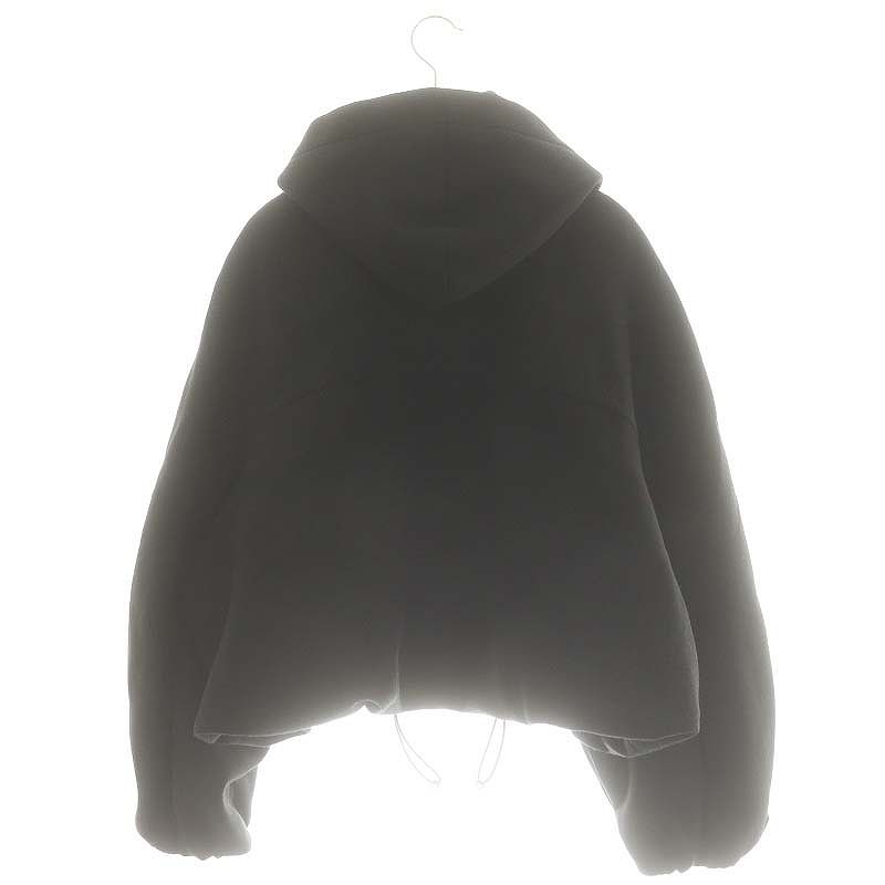 ローヘン LOHEN 24AW LAYERED HOODIE フーディー ジャケット F 黒 