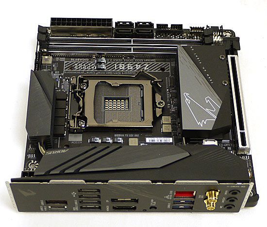 bn:16] GIGABYTE Mini-ITXマザーボード Z490I AORUS ULTRA Rev