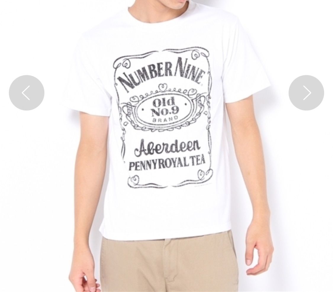 NUMBER (N)INE ナンバーナイン 2003年 ジャックダニエルTシャツ