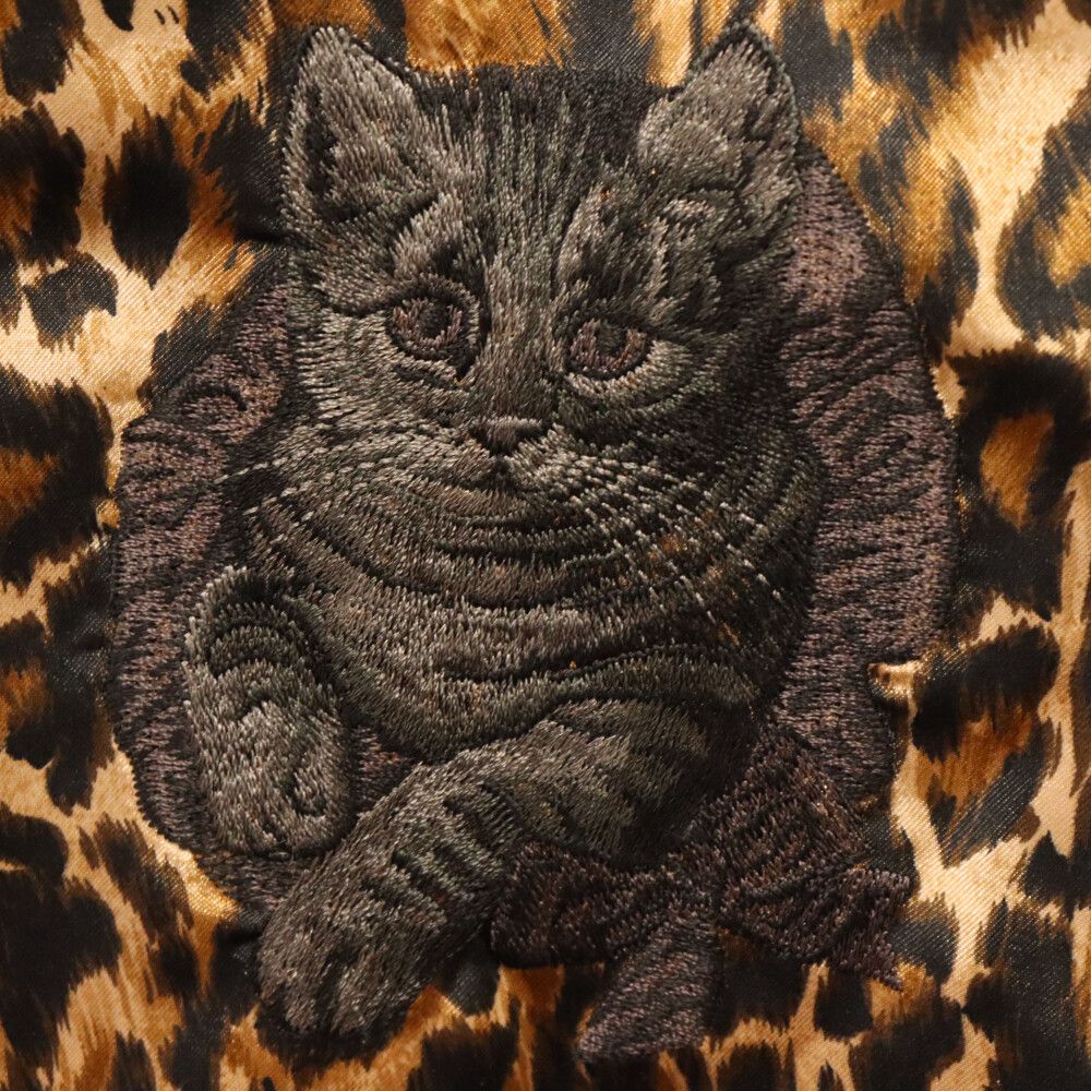 新品】& ellecy アンドエルシー ゴールド レオパード ポンチョ