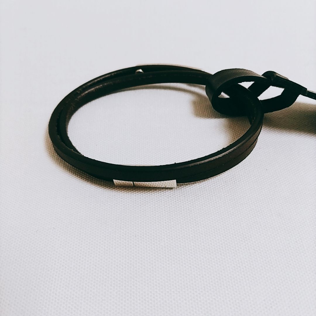 新品未使用】SAINT LAURENT◇ダブルラップ IDブレスレット