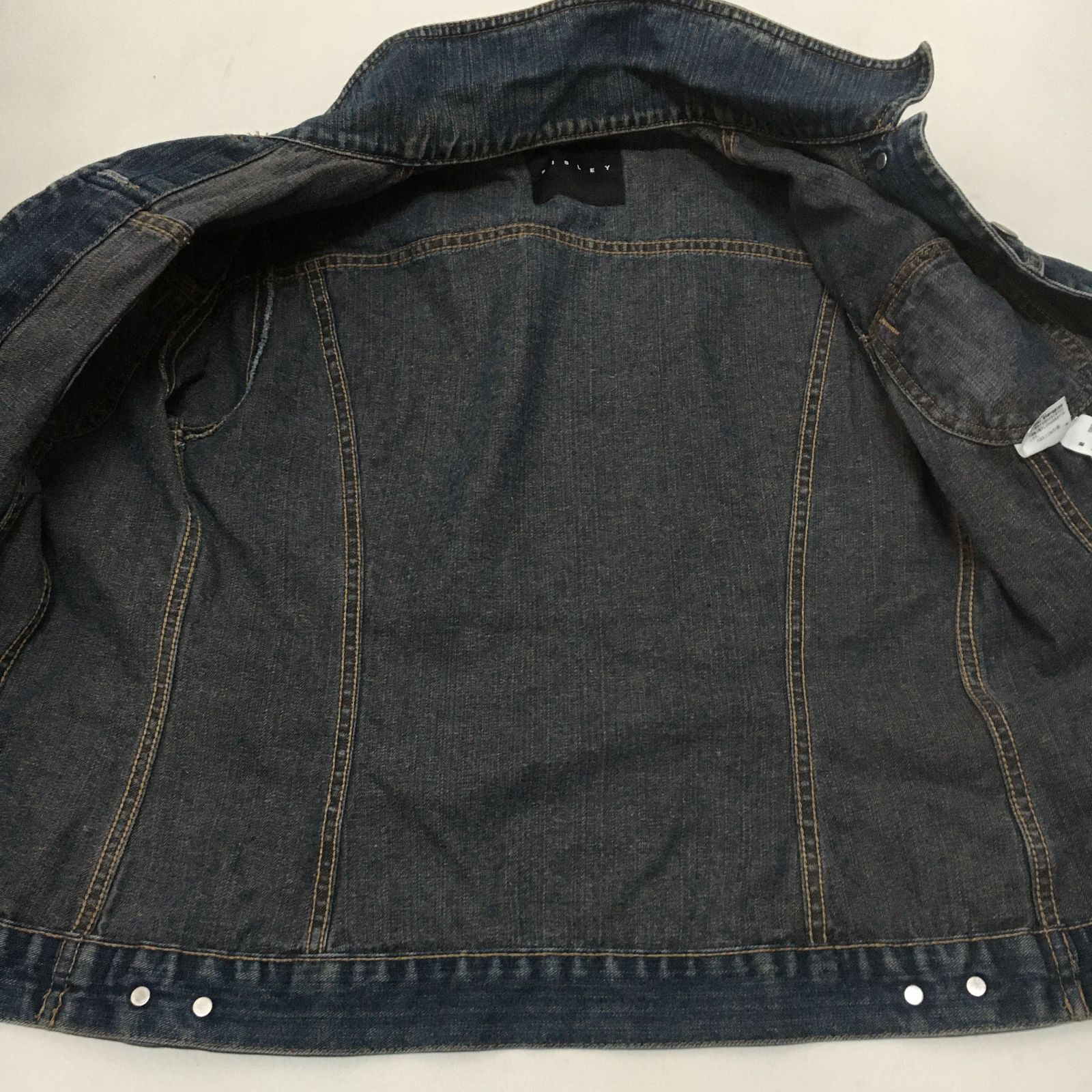 イタリア製 SISLEY BASIC DENIM デニムジャケット