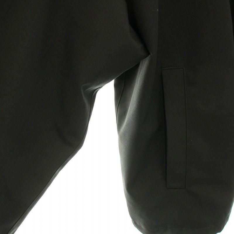 コルニエ CORNIER THE FINEST WOOL CANVAS STAND COLLAR BLOUSON ザ