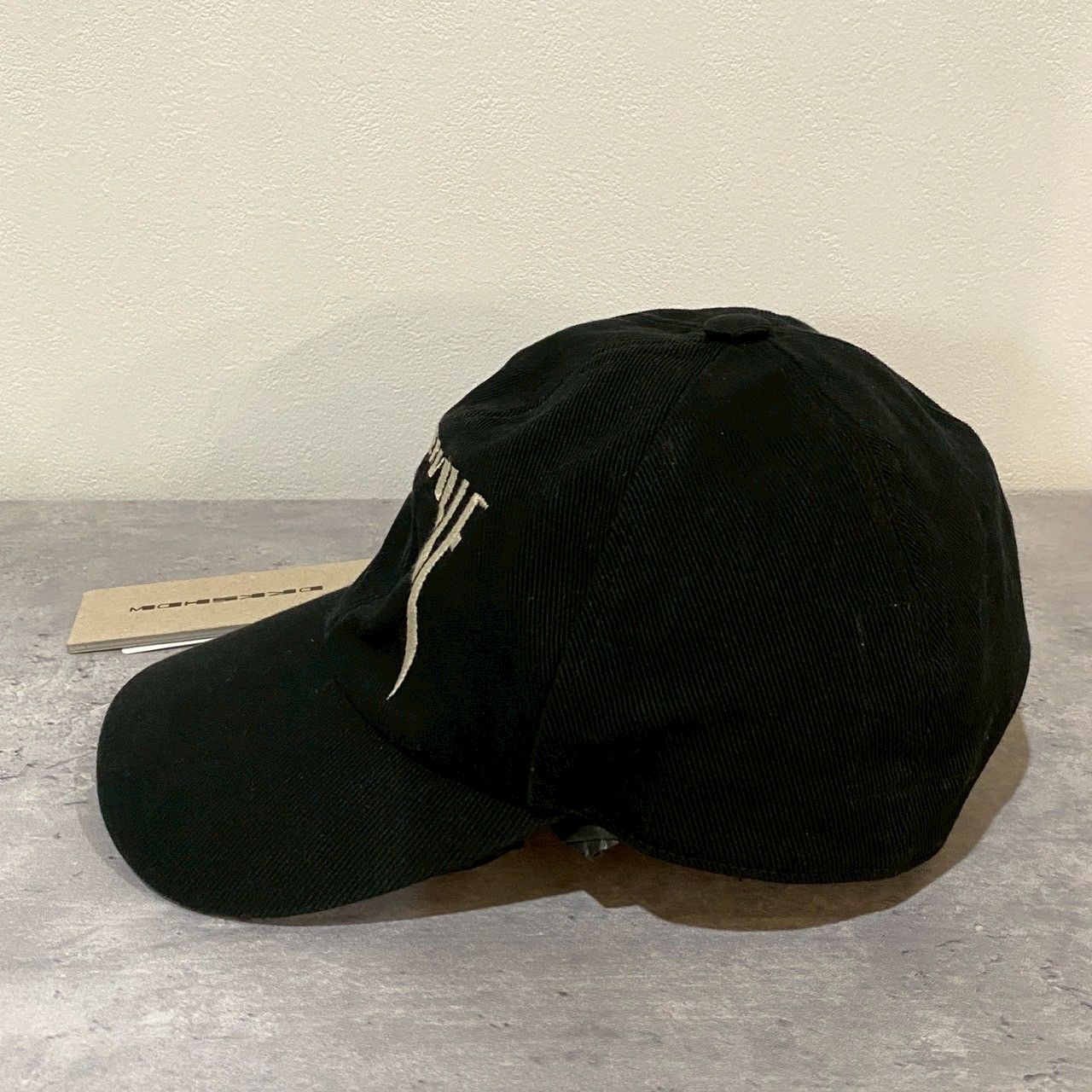 Rick Owens DRKSHDW』(L) 刺繍ロゴキャップ - メルカリ