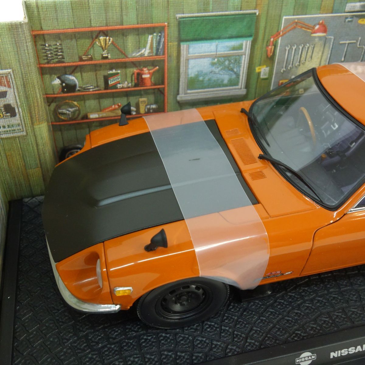 京商 1/18 ニッサン フェアレディ Z 432-R オレンジ ミニカー