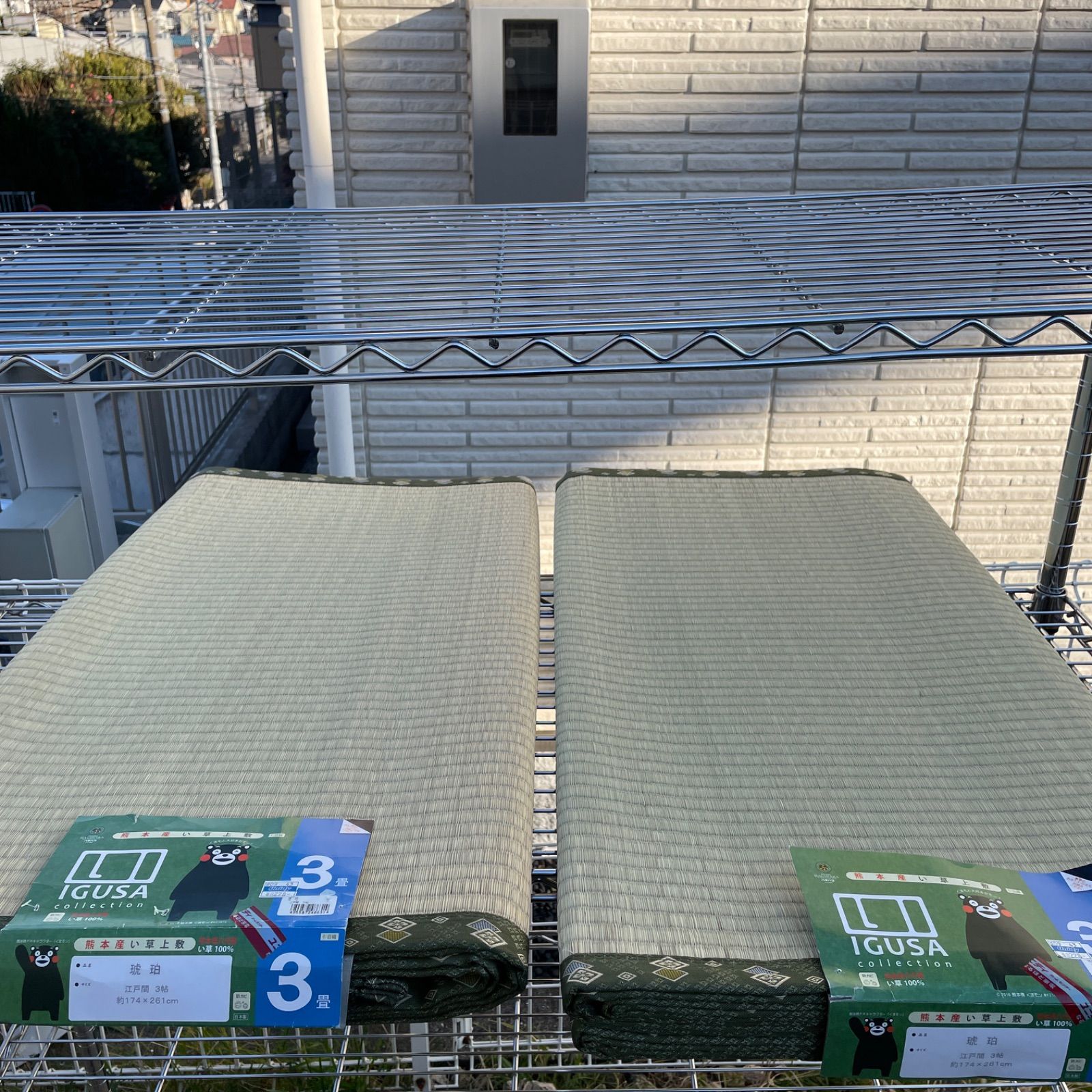 熊本産い草上敷 3畳用 174×261 新品未使用 2セット-爆買い! 熊本産い草上敷 3畳用 174×261 新品未使用 2セット-爆買い!