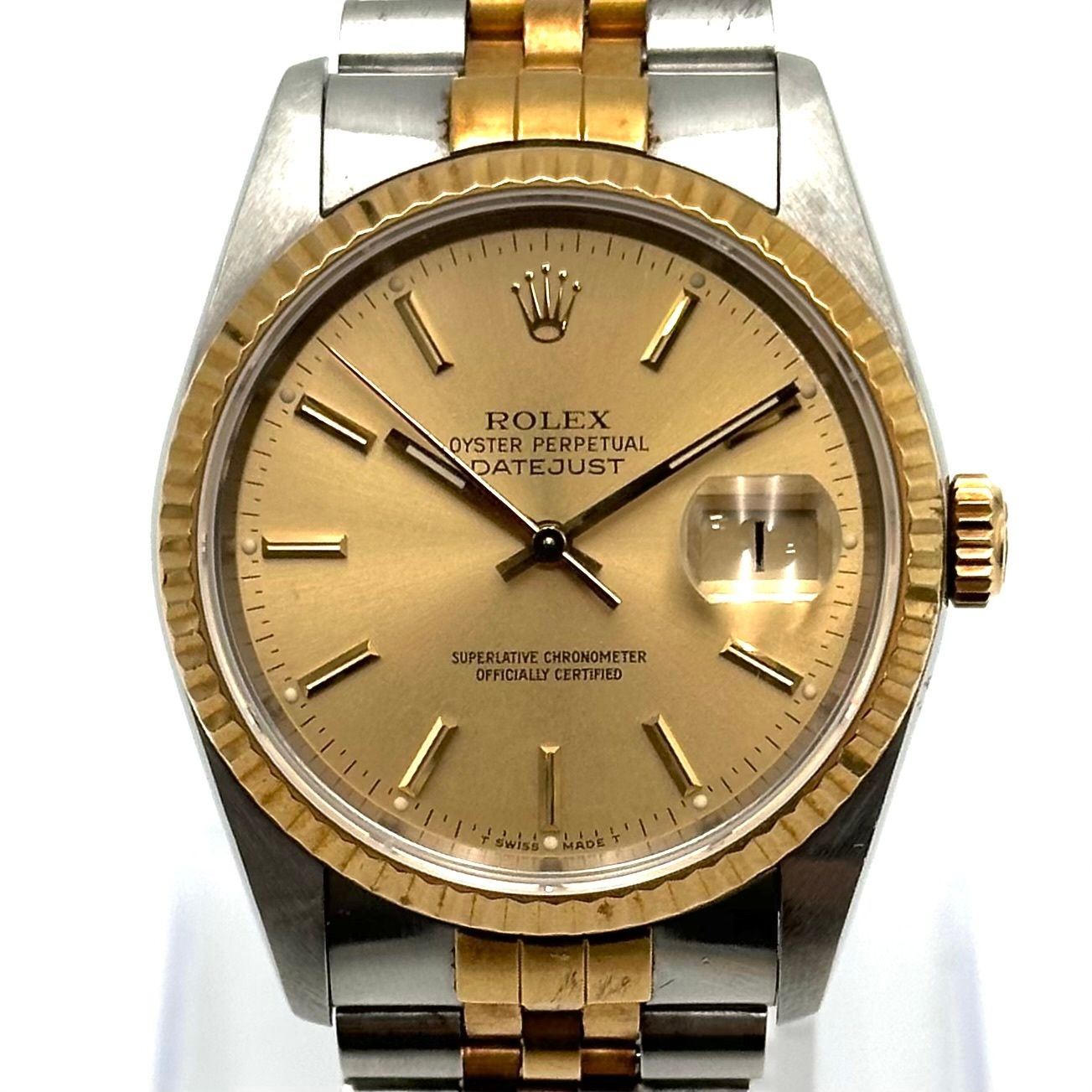 正規品・美品】ROLEX デイトジャスト 自動巻き 腕時計