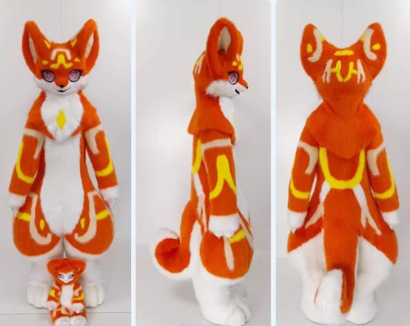 着ぐるみ ケモノ体 フルスーツ 小さめ ブラウン NO.10 全身 ケモノ ファースーツ ぬいぐるみ コスプレ コスチューム 着ぐるみ フルスーツ 鳥 小さめ レッド ケモノ体 全身 ケモノ ファー