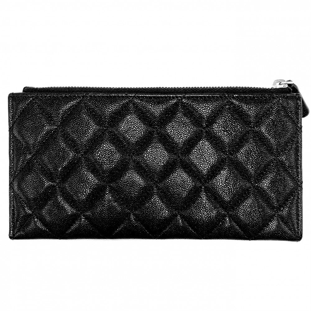 週末価格美品‼️CHANEL ボーイシャネルマトラッセキャビアスキン長財布 美品CHANEL ボーイシャネルキャビアスキン長財布ココマーク黒