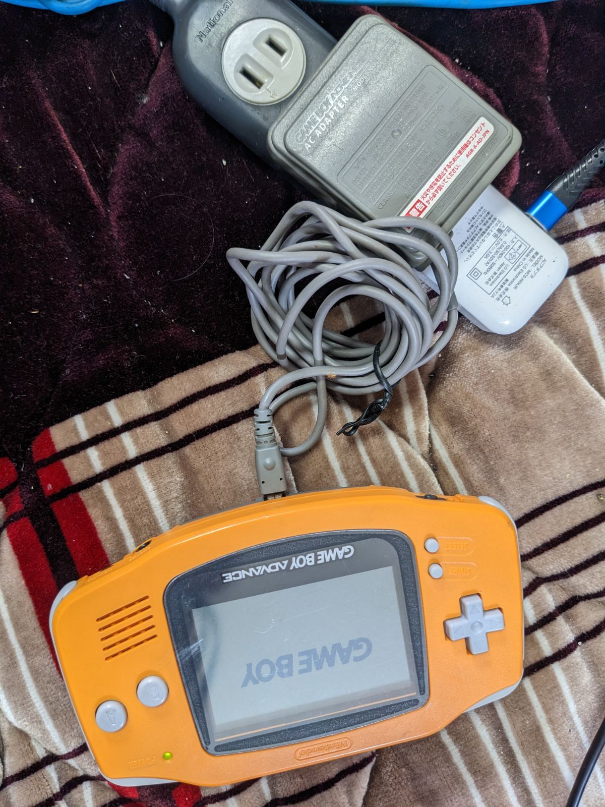 GBA ゲームボーイアドバンス ACアダプター AGB-009 AGB-008 - ゲーム