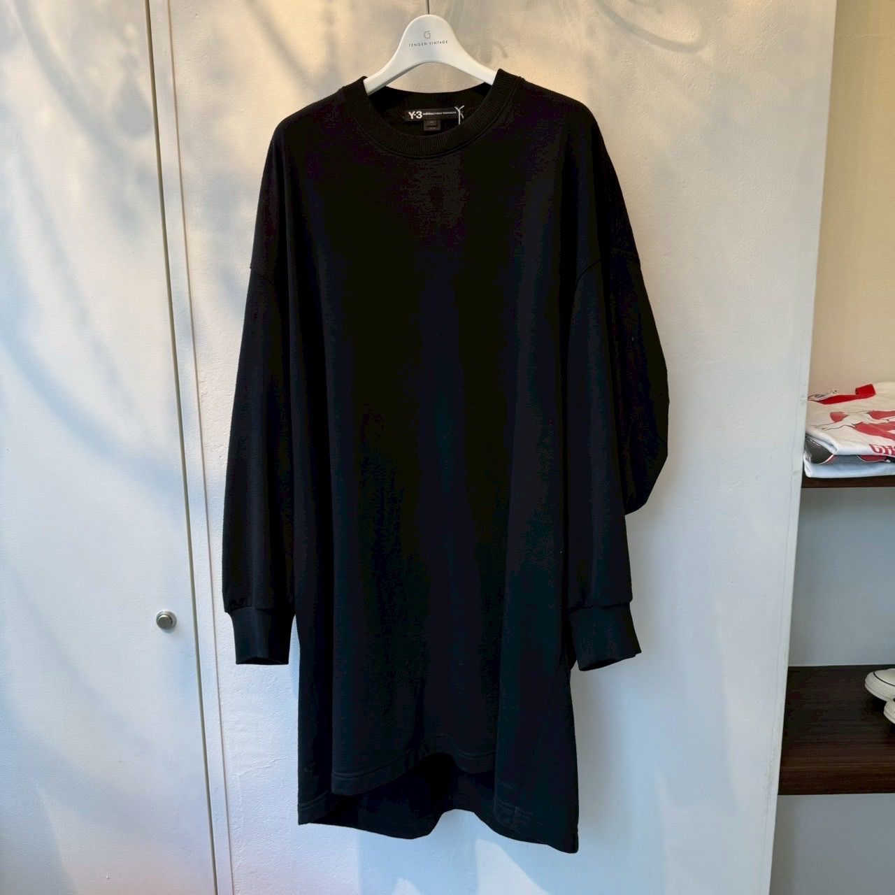 Ｙ3×ヨウジヤマモト コラボオーバーサイズＴシャツ ブラック ＸＳ