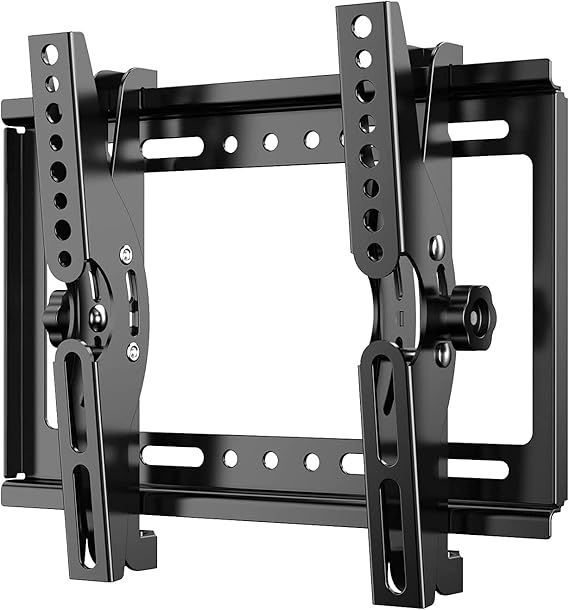 【在庫処分】テレビ壁掛け 金具 JinNiu 14-42インチ 汎用液晶TVモニター取り付け金具け 上下角度調節可能 24 32 37 40型 VESA対応最大規格250*210mm 最大耐荷重25kg